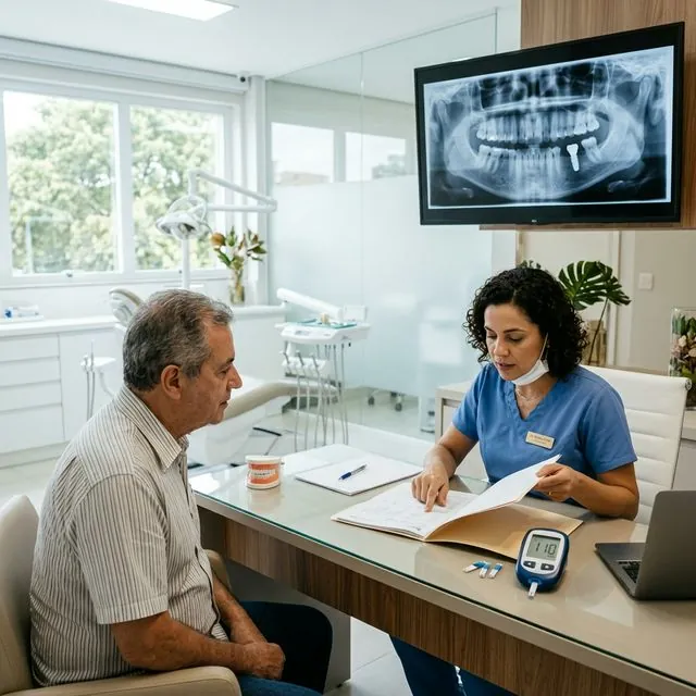 Implante dentário para diabéticos em BH — Implante Já