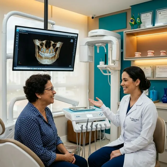 Reabilitação oral completa em Belo Horizonte — múltiplos implantes e próteses